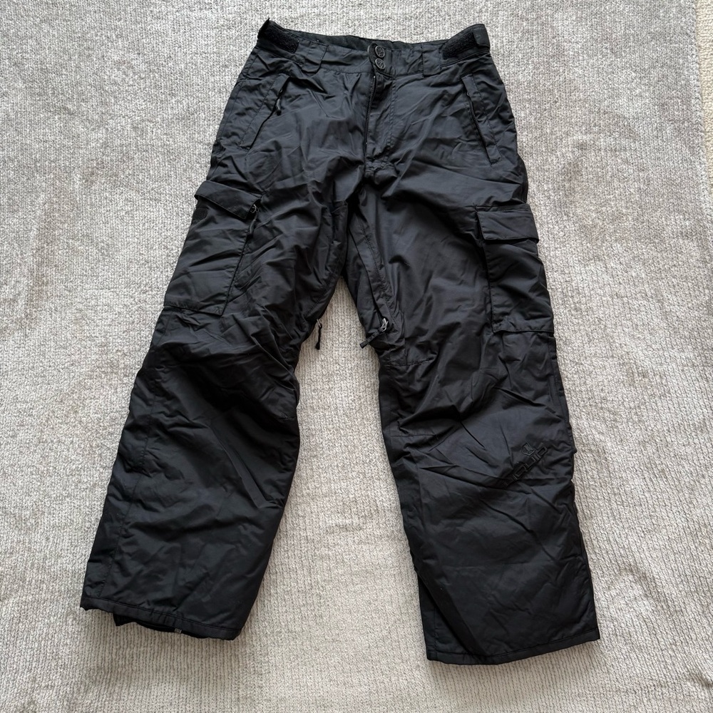 Liquid Boardwear‎ Venture 8K Youth XL Black Snow Pants Insulated Ski Snowboard